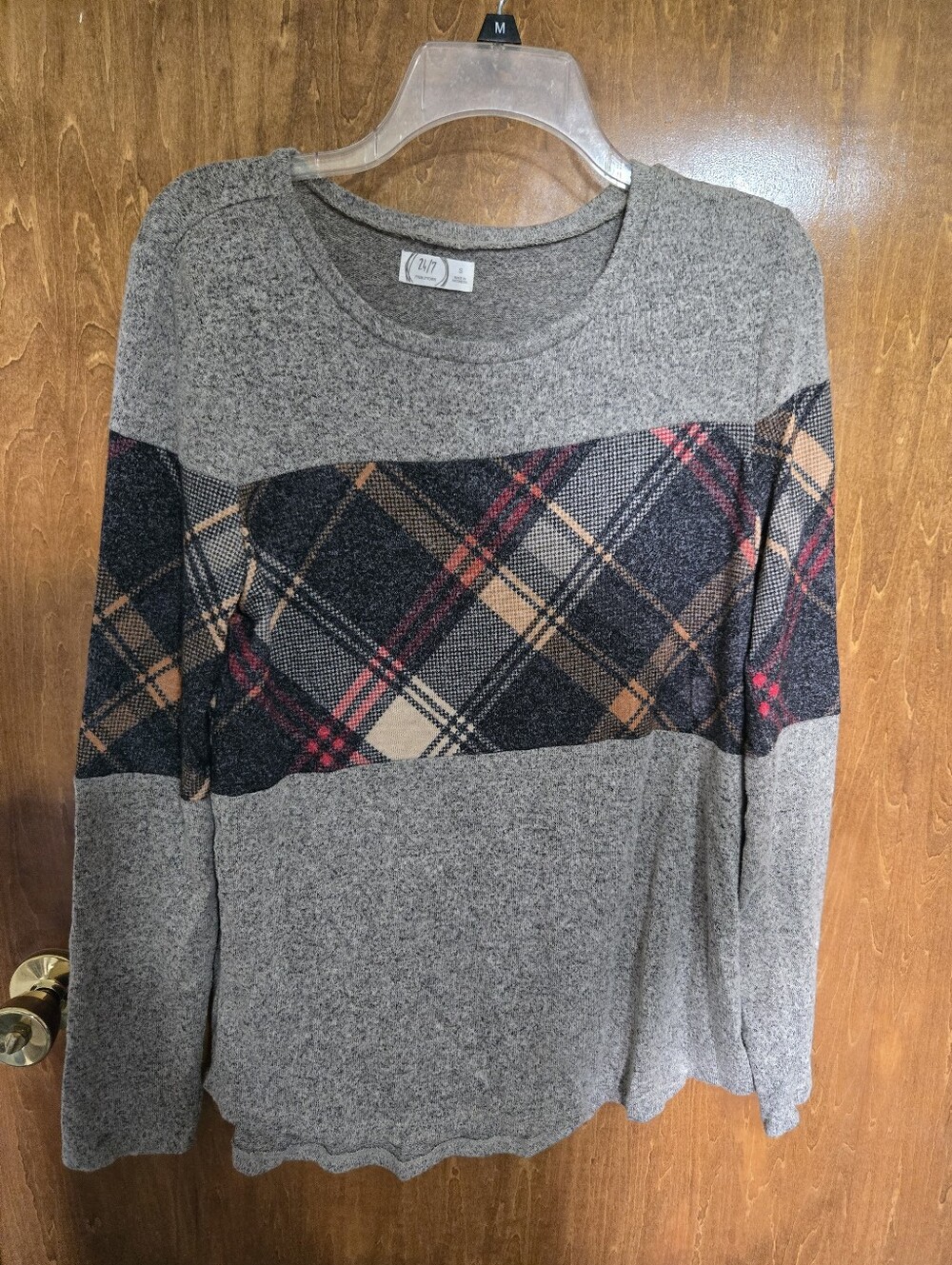 Maurices Grey Knit Pullover Sweater